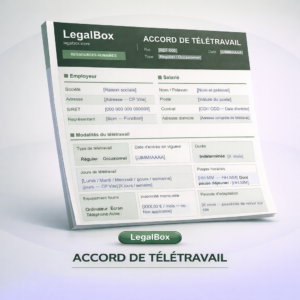 Accord de Télétravail