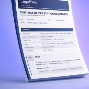 Contrat de Prestation Service