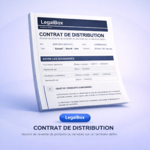 Contrat De Distribution