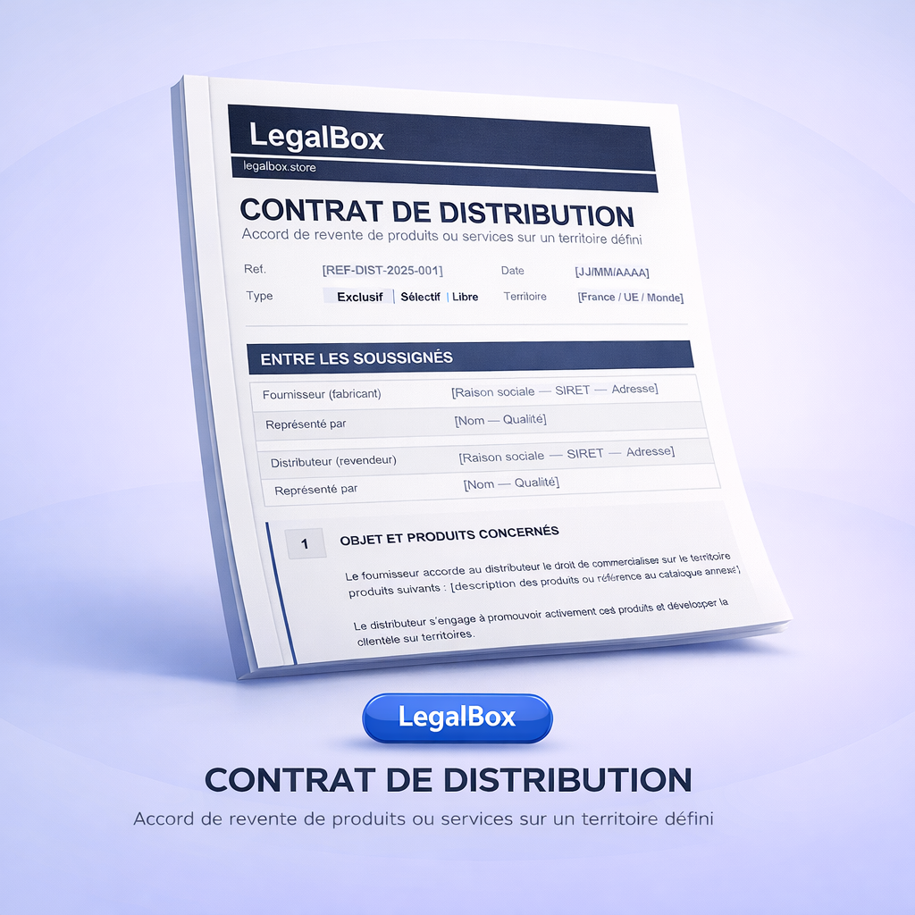 Contrat De Distribution