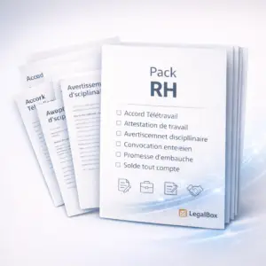 Pack Documents RH
