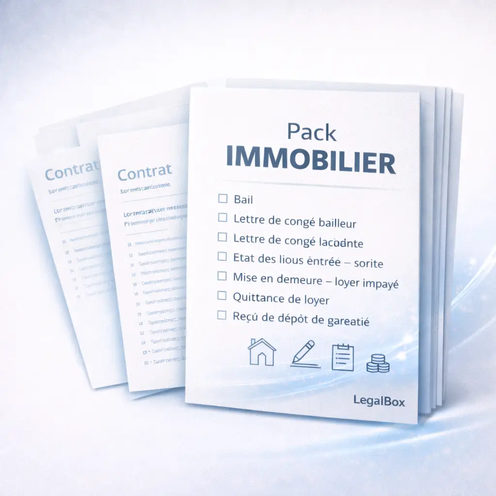 Pack Documents Immobilier