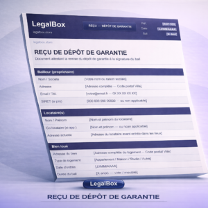 Dépôt de Garantie